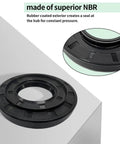 Front Load Washer Tub Bearings And Seal Kit Replacement For Lg Kenmore Models 4036Er2004A heavy duty NBR seal for consistent pressure.