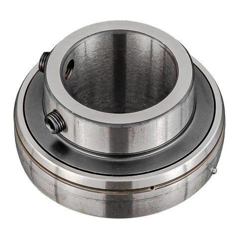 1-1/4 Inch Set Screw Mounted Pillow Block Bearing Pack Of 2 With 52100 Alloy Steel ABEC-1 Bearings