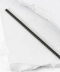 10 Pcs 40 Pin 2.54mm Pitch PCB Connector Socket, Single Row Headers For PCBs, Can Be Cut To Fit, displayed on marble surface