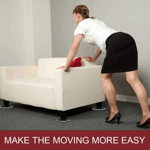 Furniture Sliders For Carpet 20 Pack Heavy Duty Moving Pads For Smooth Glide On Carpet Protect Rugs And Floors Reusable Sliders For Large Furniture And Rug Protection