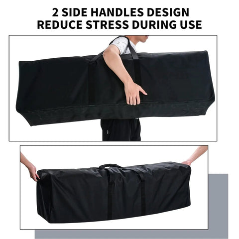 52 Inch Extra Large Duffle Bag For Travel And Gear 190L Water Resistant Duffle with side handles being carried