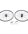 27 5 Inch Mountain Bike Wheel Set With Aluminum Alloy Rim And Disc Brake Colorful Hub Quick Release visible