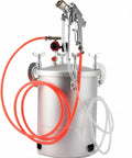Heavy Duty Four Gallon Air Pressure Paint Pot With Adjustable Pressure Gauge And Two Millimeter Tip for smooth finishes