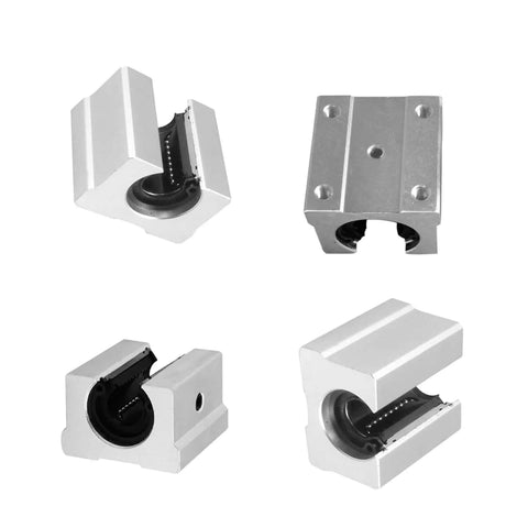 Top Notch High Precision Linear Guide Rail Kit Sbr 10 12 16 20 Uu Smooth Bearing Sliders For 3D Printers And Cnc Machines Super Fast Motion, aluminum linear bearing blocks
