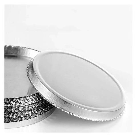 Disposable Laboratory Weighing Pan For Moisture Analysis Aluminum Foil Sample Pan 90mm Diameter 50 Pcs Per Box Pro Grade