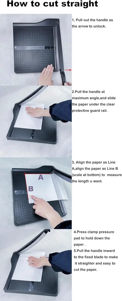 Badass 15 Inch Heavy Duty Paper Trimmer Portable Guillotine Cutter With Kick Ass Steel Blades Built For Serious Office Hustle And Creative Downtime Cuts Photo Cardstock Smooth As Silk
