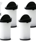 4 Pack Pre Motor Filter And HEPA Replacement For EyeVac Home Pro Pet Air Plus Touchless Stationary Vacuum with cleaning brush.
