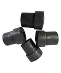 Rubber bushings from Beefed Up Rear Spring Shackle And Bushing Kit For 1968 To 1981 Camaro And Firebird 2 Piece Set Easy Install Durable
