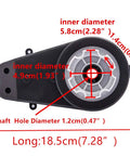 12V 40,000 RPM gearbox drive engine dimensions for kids ride on cars and motorcycles RS550 electric motor with gear box