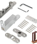 360 Degree Pivot Hinges For Hidden Bookcase Doors Heavy Duty Self Closing Stainless Steel Hinges With Screws For Wood And Metal Doors