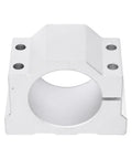Solid As A Rock 45mm Spindle Clamp Motor Bracket For Cnc Routers Machined From Premium Aluminum Alloy showing top view with mounting holes.
