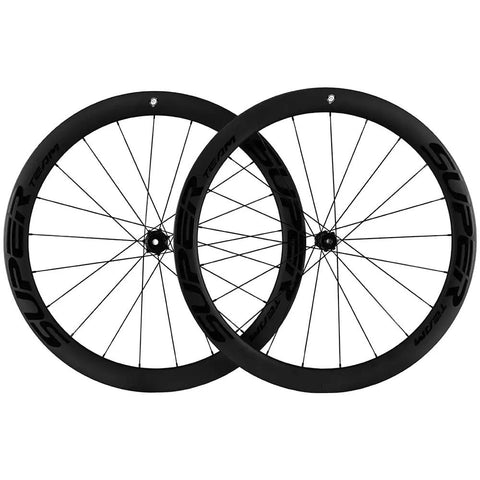 Carbon Disc Brake Road Bike Wheelset 28mm Tubeless Wheels With 50mm Rim Depth For Shimano 8-12 Speed Thru Axle 12x100/142mm