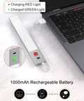 30 LED Motion Sensor Under Cabinet Light with Dimmable USB Rechargeable Night Lighting charging via laptop USB
