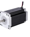 60x60mm Frame Nema 24 Stepper Motor 1.8 Degree 8mm Shaft 2 Phase 4 Wire 5A 60x60x102mm High Torque CNC And 3D Printer Drive For Your DIY Rigs And Automation Projects, front view