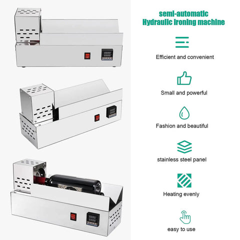 Heavy Duty Electric Wine Bottle Cap Shrinker Machine Stainless Steel Heat Sealer With Digital Thermostat for precise capsule sealing.