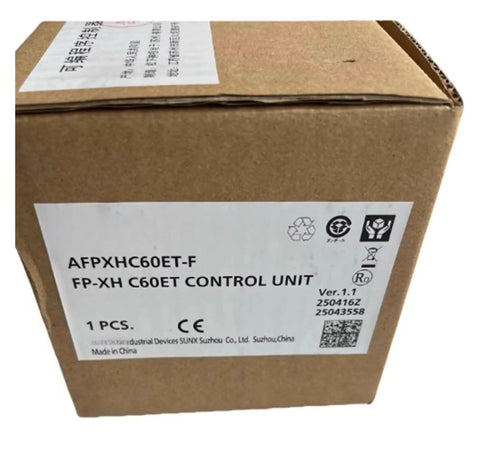 Industrial PLC Controller FP-XH C60ET For Precise Automation With Flexible Programming, compact boxed unit