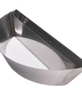 Slow N Sear Original Charcoal Basket For Weber 22 Inch Kettle Two Zone Smoker Attachment in stainless steel close up