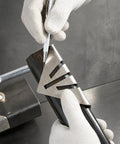 Heavy-Duty Welding Angle Square Stainless Steel Multi-Angle Layout Tool 8 Inch used for metal marking with accuracy.