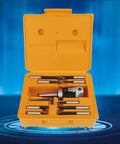 Bore Master Boring Bars Set, 2 Inch Boring Head With 12mm Shank in orange case for milling machines, CNC and manual machining.