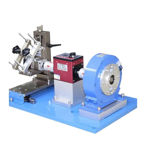 Beefy Brake Dynamometer Torque Tester For Motors And Industrial Automation Large Torque Range Ultra Precise With Stable Zero Point From Static To High Speed Torque Real Time Readouts Easy Calibration Clearing And Filtering 100 Nm on blue base