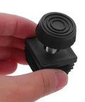 Close-up of an Adjustable M8x30 Leveling Feet For Desks And Chairs Beefy Metal Square Tube Furniture Levelers Rust Resistant