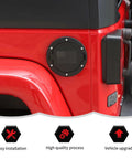 Jeep Wrangler JK Fuel Filler Door Cap Cover Accessory For 2007 2017 2 Door 4 Door Rubicon Sahara Unlimited US Flag