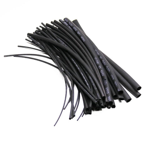 Heat shrink tubing from 970Pcs Wire Ferrules Kit With Tinned Copper Crimp Connectors Non Insulated Cable End Terminals assortment