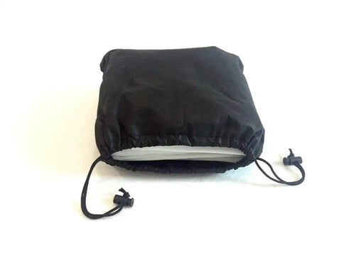 All Mesh 5 Gallon Plant Filter Bags Set Reusable Bubble Filtration Bags With Storage Bag And Screen in black drawstring bag