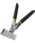 Manual Metal Bender Tool For Sheet Metal Folding And Flattening, duckbill pliers with non slip chrome vanadium handle, front view