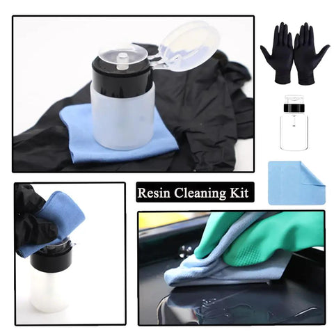 Top Shelf Knockout 46 Piece Resin 3D Printer Tool Kit With Silicone Scraping Mat Protective Gloves And Pouring Funnels For Hassle Free Post Print Cleanup And Sharp Detail Touch Ups