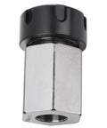 Hex Collet Chuck For CNC Lathe Tool Holder With Quick Clamp For Fast Setup And High Precision ER25 Size Carbon Steel