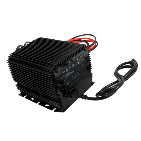 Heavy Duty 24 Volt 25 Amp Battery Charger Built To Crush It For Genie Skyjack And JLG Slab Scissor Lifts Straight Up Drop In Match For 400087 105739 161827 96211 128537 Zero Hassle Charging