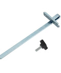 Rip Fence Kit For Circular Saw Offering Straight Shooting Guide Alignment No Drama Setup Killer Cut Results And Heavy Duty Power Tool Upgrade For Dedicated Woodworkers, featuring metal guide rail and adjustment knob.