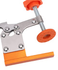 Precision Router Corner Radius Template Set R20 R25 R30 R35 With Secure Board Locking Clamp For Woodworking Slot Positioning Steel clamp detail