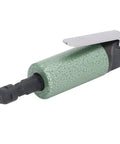 Heavy Duty Shop Workhorse 25000 Rpm Pneumatic Air Die Grinder With Quarter Inch Hex Chuck angled view showing durable design and press lever switch.