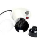 Smooth Operator Eyeglasses Frame Heater With Adjustable Temperature Control features an air mesh design and clear lid for easy use.