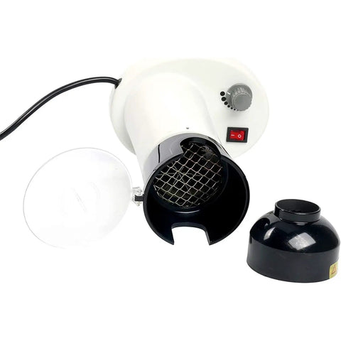 Smooth Operator Eyeglasses Frame Heater With Adjustable Temperature Control features an air mesh design and clear lid for easy use.