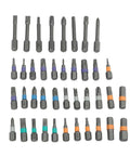 Kick Your Diy Game Up A Notch With This Pro Grade 43 Pc Ratchet Screwdriver Kit Plus 40 Assorted Bits For Torx Hex Fasteners Built Tough With Light Weight Aluminum Handle To Tackle Any Home Or Auto Repair Job In Style. 43-piece bit set, assorted Torx and hex drivers