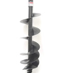 Beefy 12-Inch Diameter Reinforced 3-Point Auger Bit For 2-Inch Round Drive Post Hole Diggers With 48-Inch Length Heavy-Duty Digging