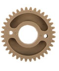 Beefed Up Replacement Gear For Electric Cup Sealing Machines Made From Durable Plastic, Helps Prevent Leaks And Spills, Stable Performance For Beverage Service, Easy Install And Long Lasting Wear. beige plastic replacement gear for electric cup sealing machine