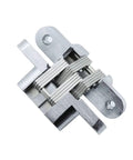 Stainless Steel Built In Concealed Cross Heavy Load Folding Door Hinge Hidden Double Spring Door Hinge Set Two Pieces For Heavy Duty Gate And Closet Doors 69 By 42 Millimeter Fitment NO3