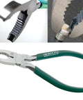 PZ-55 Screw Removal Pliers 150mm with vertically serrated carbon steel jaws for extracting stripped rusted or broken screws