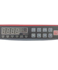 Control panel of High Speed Money Counter Bill Counter With UV And Magnetic Counterfeit Detection, digital display and buttons visible