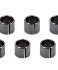 Big Block Chevy Cylinder Head Dowels Set Of 10 Hollow Steel Alignment Pins, Natural Finish, displayed in a row