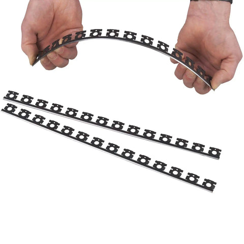High Speed Steel Planer Knives For 15S Planer Spiral Replacement Blades Kit 3 Pack HSS Cutters shown in flexible spiral design