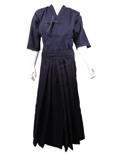 Mens Cotton Kendo Aikido Hapkido Hakama Keikogi Martial Arts Uniform XL 180 Dark Blue Breathable Durable Training Gear