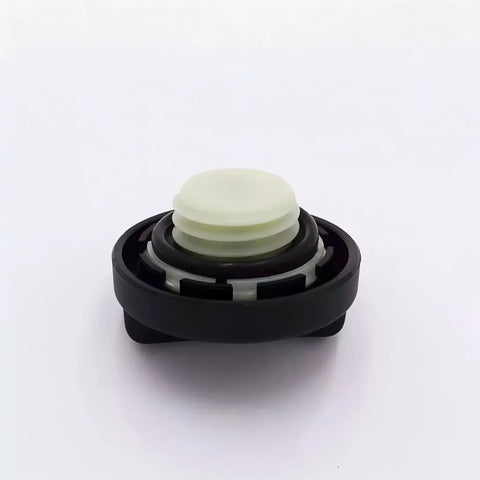 Hyundai And Kia Engine Oil Filler Cap Replacement 26510-26611, black and white cap for Hyundai Accent, Genesis, Sonata models