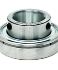 Insert Bearing With One And Seven Sixteenths Inch Bore Spherical Outer Diameter Set Screws For Heavy Duty OEM Replacement High Performance Low Noise Low Vibration Long Life Extreme Climate Ready, steel bearing