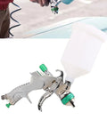 Professional Grade Hvlp Paint Sprayer Kit With Six Hundred Mil Gravity Tank And Three Nozzle Heads for precise auto coating application.