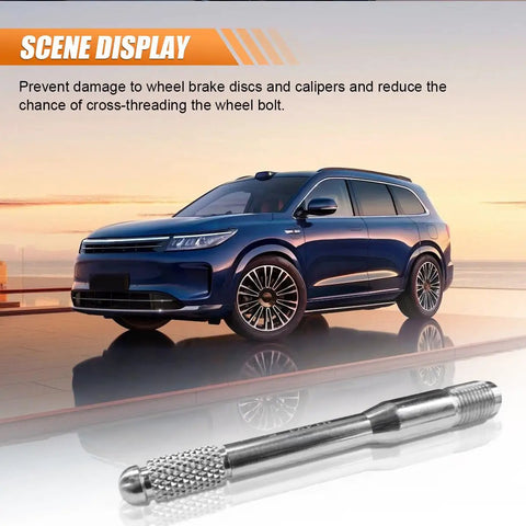 Stainless Steel Wheel Alignment Pin And Tool Kit For Most Cars Includes Wheel Bolt Guide Pin And Hanger Balancing Guide